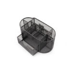 Masaüstü dəst metal setka oval qara Mondo