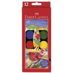Boya dəsti akvarel 12rəng 125012 Faber-Castell