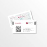 Vizit kart iki tərəfli