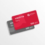 Plastik kart bir tərəfli