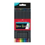 Karandaş dəsti 12rəng 116412 BLACK EDİTİON Faber-Castell