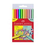 Flomaster dəsti 10rəng 155312 Faber-Castell