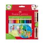 Karandaş dəsti 24+3rəng 201745 CHİLDREN OF THE WORLD Faber-Castell