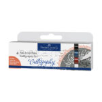 Marker dəsri 4rəng 167504 PITT ARTIST CALLIGRAPHY Faber-Castell