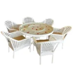 Evalar Şarlotta VİP Masa dəsti (476571011GG014)