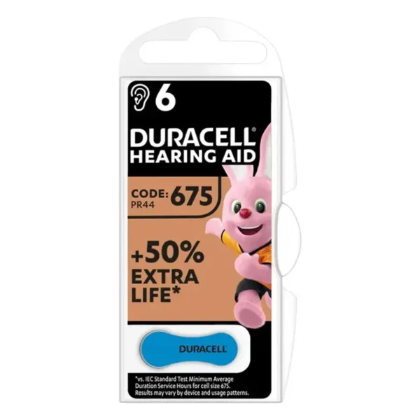 Duracell 675 1X6 wep