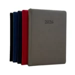 Gündəlik 15x21sm PU dəri – 2026