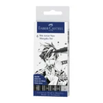 Permanent marker 1x6 qara 167124 Faber-Castell