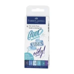 Marker india ink PITT 6x 267123 Faber Castell