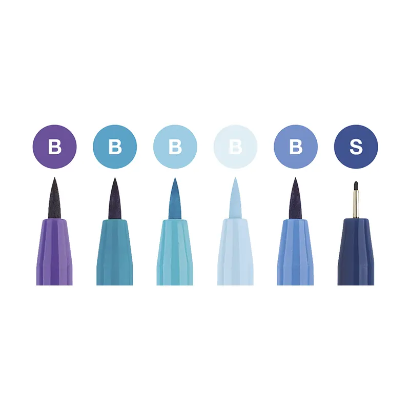 267123 2 Marker india ink PITT 6x 267123 Faber Castell - Image 2