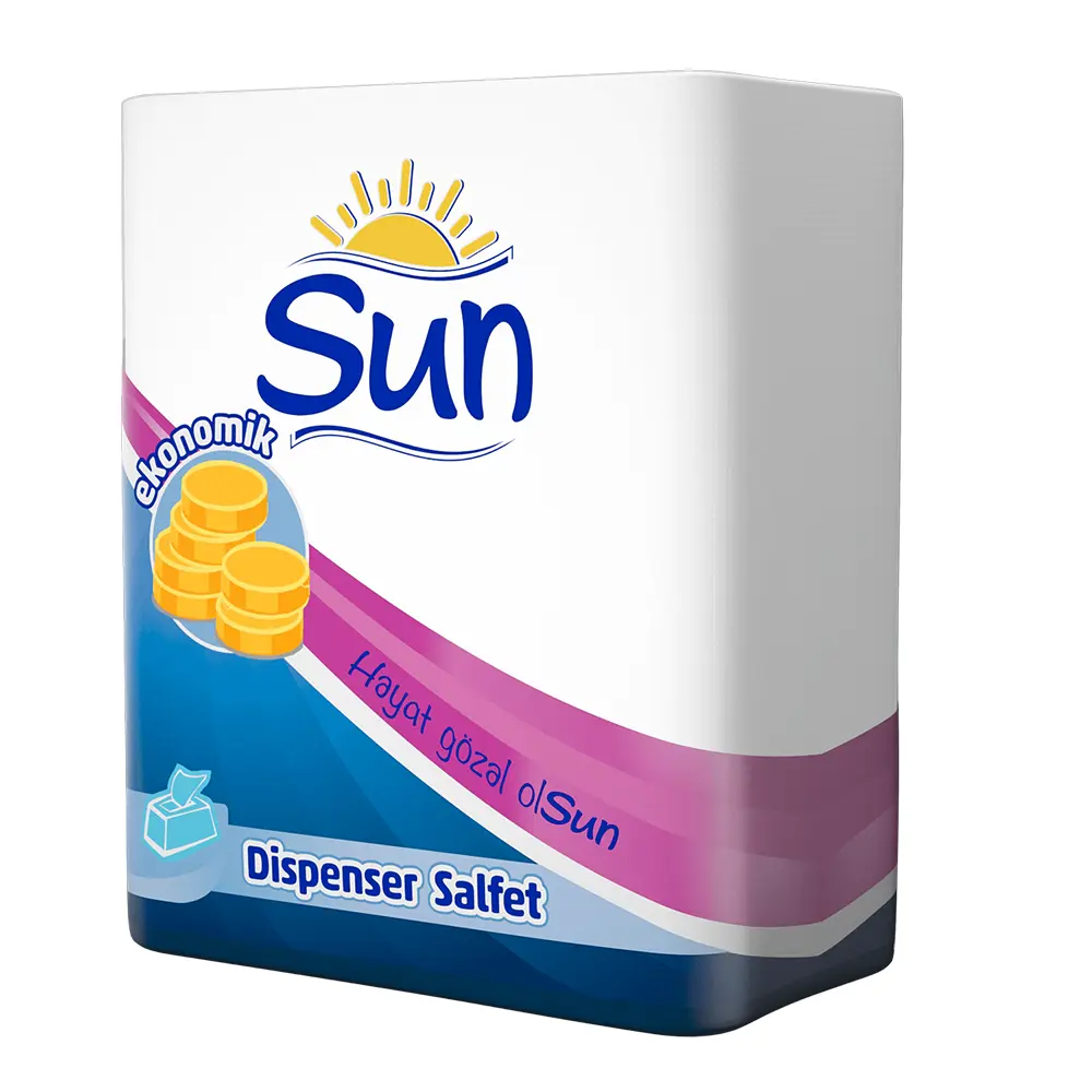 Salfetka Z katlama masaüstü dispenser üçün Sun Salfetka Z katlama masaüstü dispenser üçün Sun - Image 1