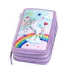 Penal 3-lü unicorn 573043 Faber-Castell
